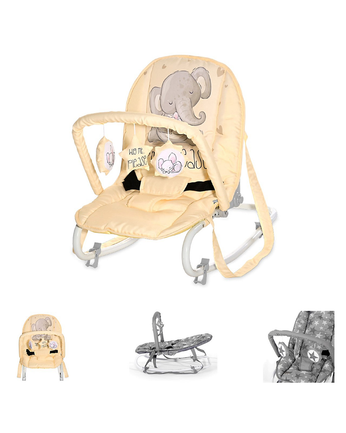 Babywippe Eliza Spielbogen Babywippen