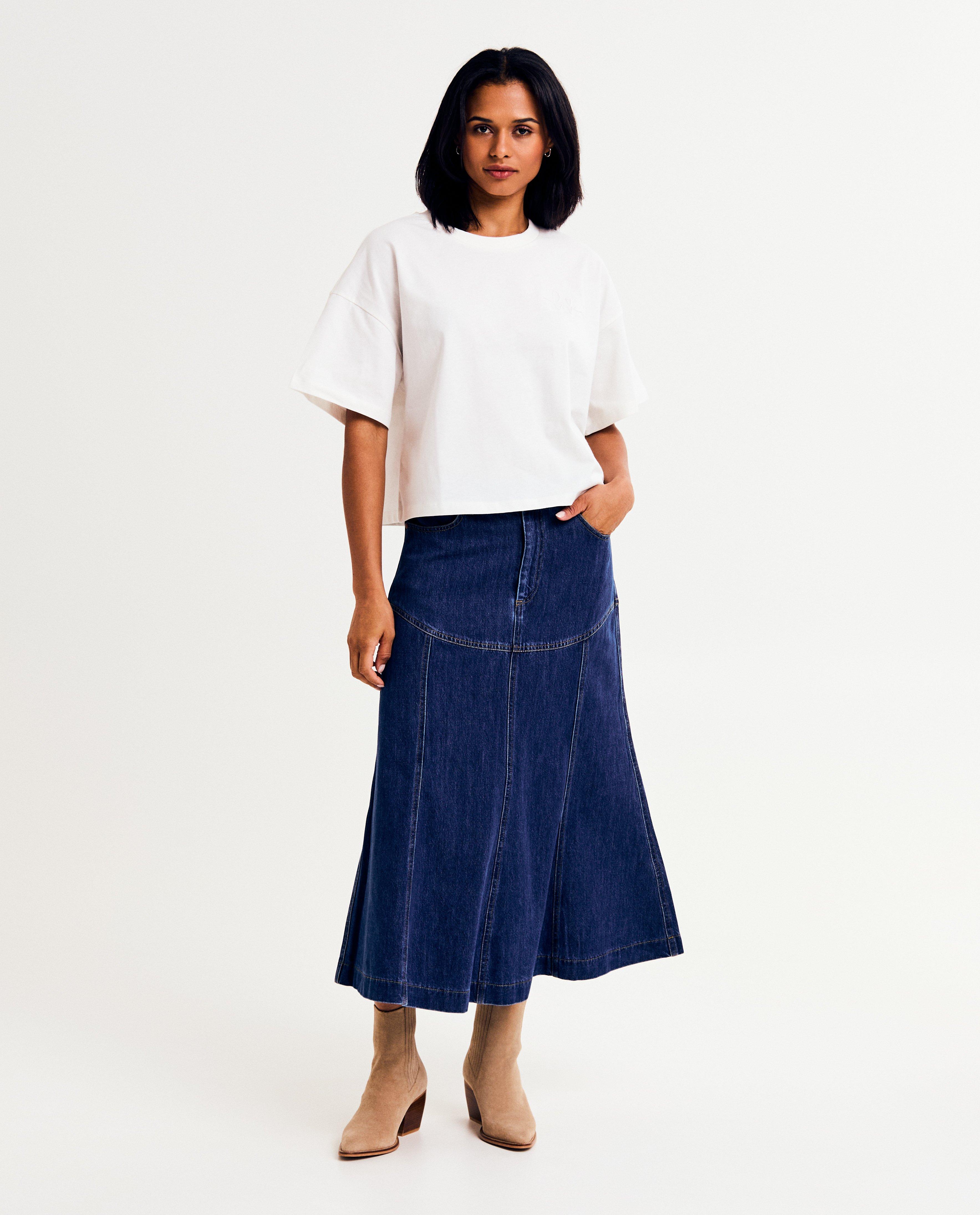 Saint Tropez Blue farmerszoknya kék