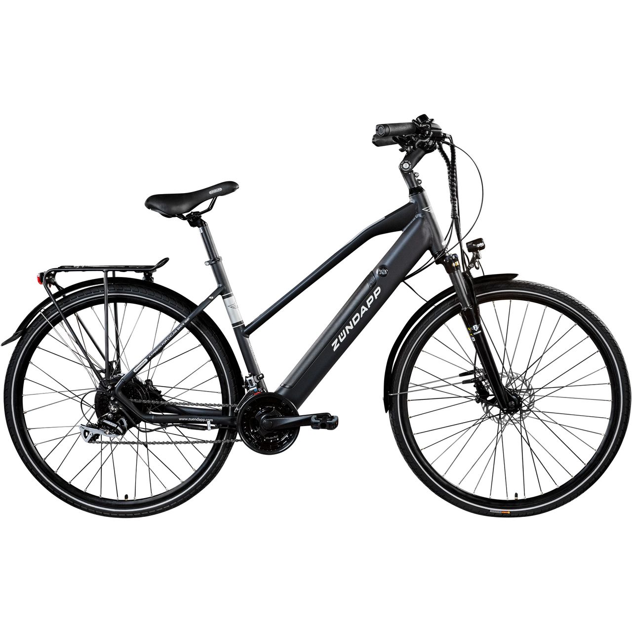 Zündapp Z810 E Bike Trekkingrad Damen ab 155 cm mit Nabenmotor Pedelec Trekking Fahrrad
