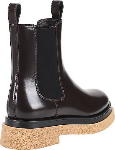 ekonika Stiefelette mit heller Kontrastsohle