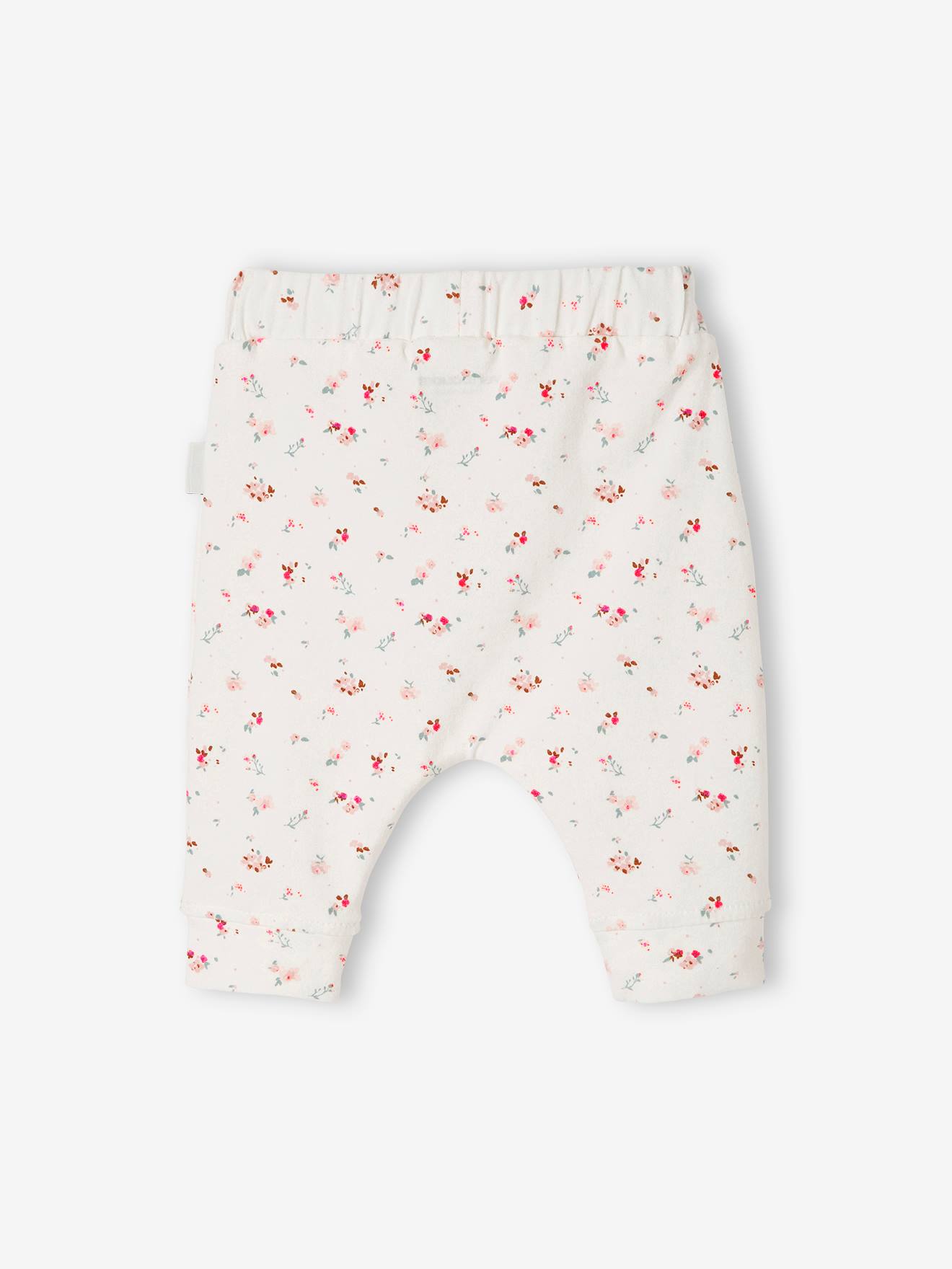 Pantalon naissance en maille souple BASICS beige