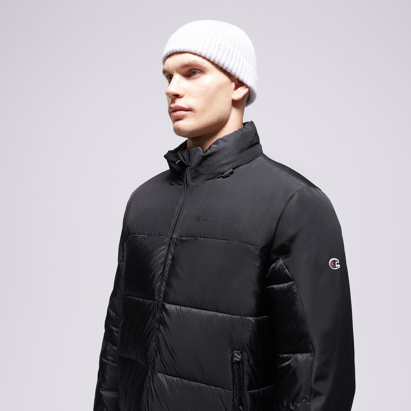 CHAMPION DAUNENJACKE JACKET Schwarz
