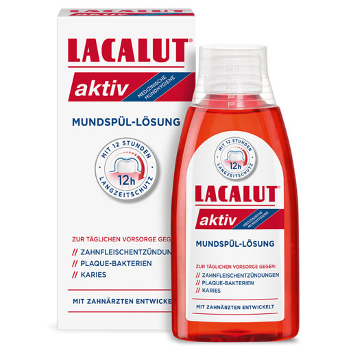 LACALUT aktiv Mundspül-Lösung  300 ml  Lösung