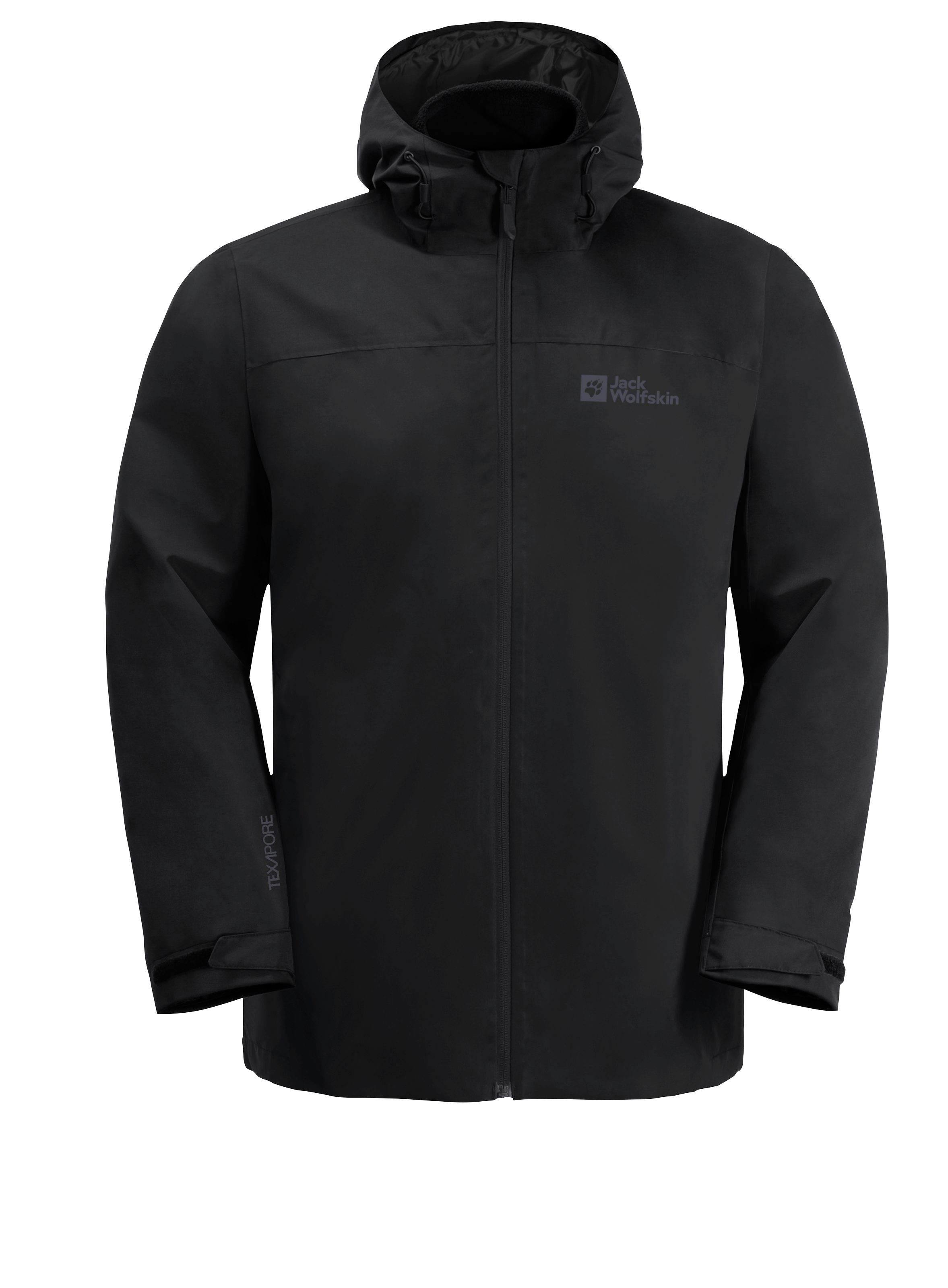 Jack Wolfskin 3-in-1-Funktionsjacke TAUBENBERG 3IN1 JKT M mit wasserabweisenden Reißverschlüssen