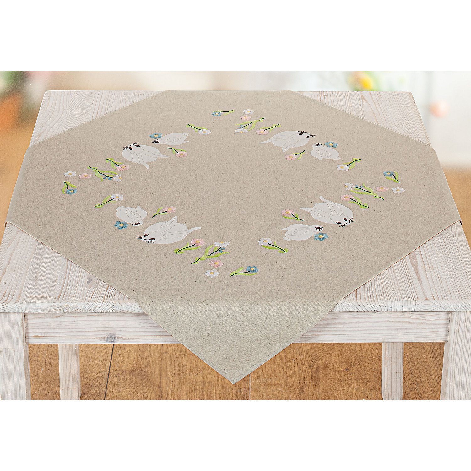 Stickmitteldecke 