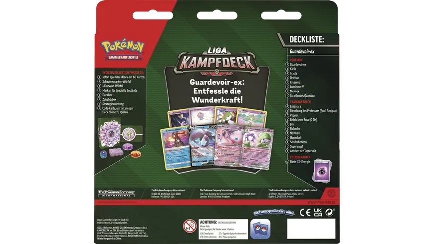 POKÉMON Sammelkartenspiel - Liga-Kampfdeck April 2024