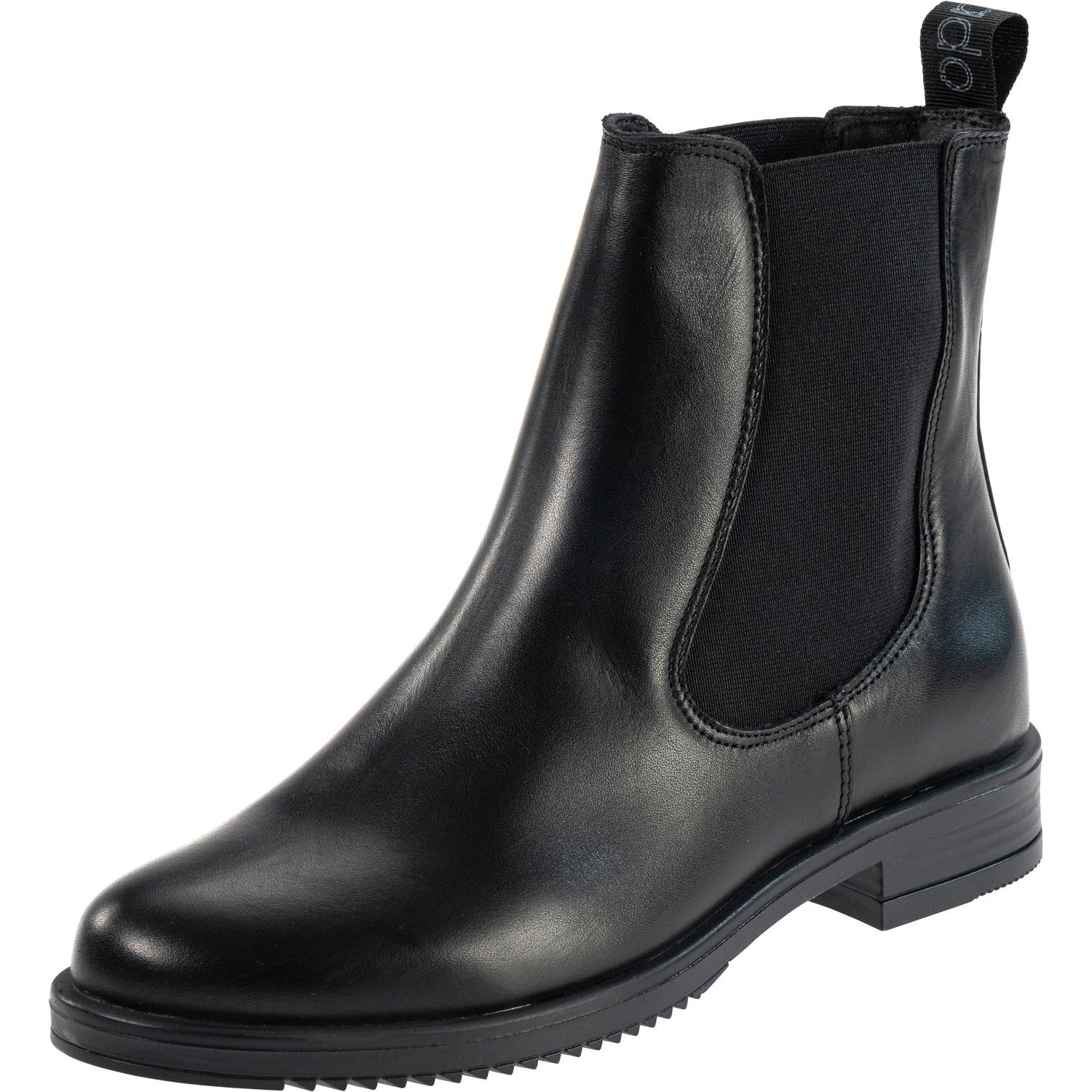 Palado Paros P, Chelsea Boots, Damen, Schwarz Glanz