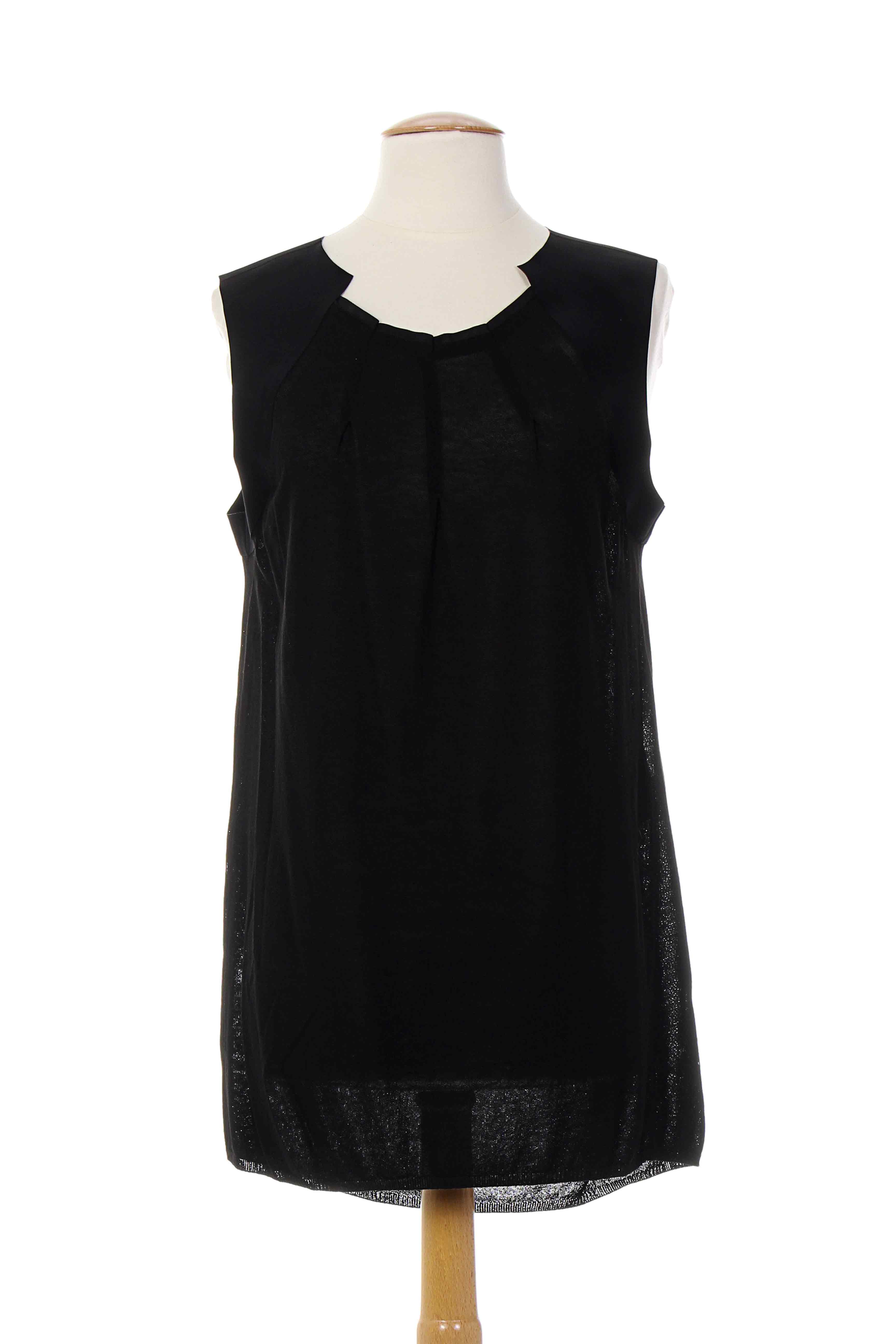 Almalibre Tuniquesansmanche Femme couleur noir