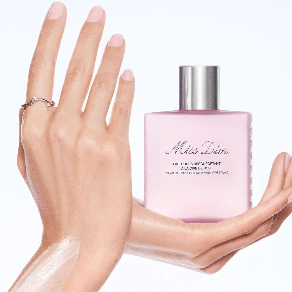 Miss Dior Comforting Body Milk mit Rosenwachs - Körpermilch
