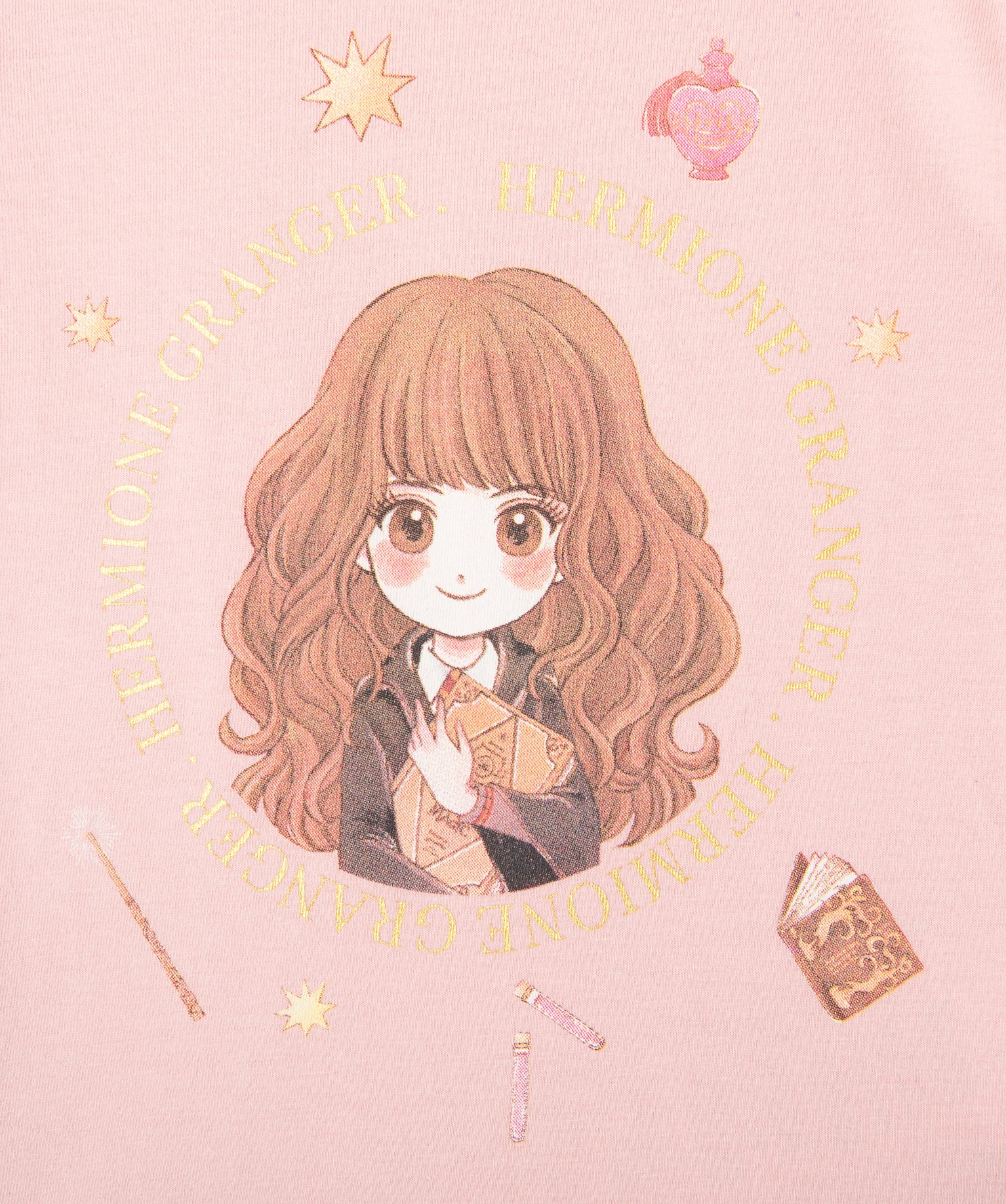 Tee-shirt fille à manches longues avec motif - Harry Potter rose | GEMO
