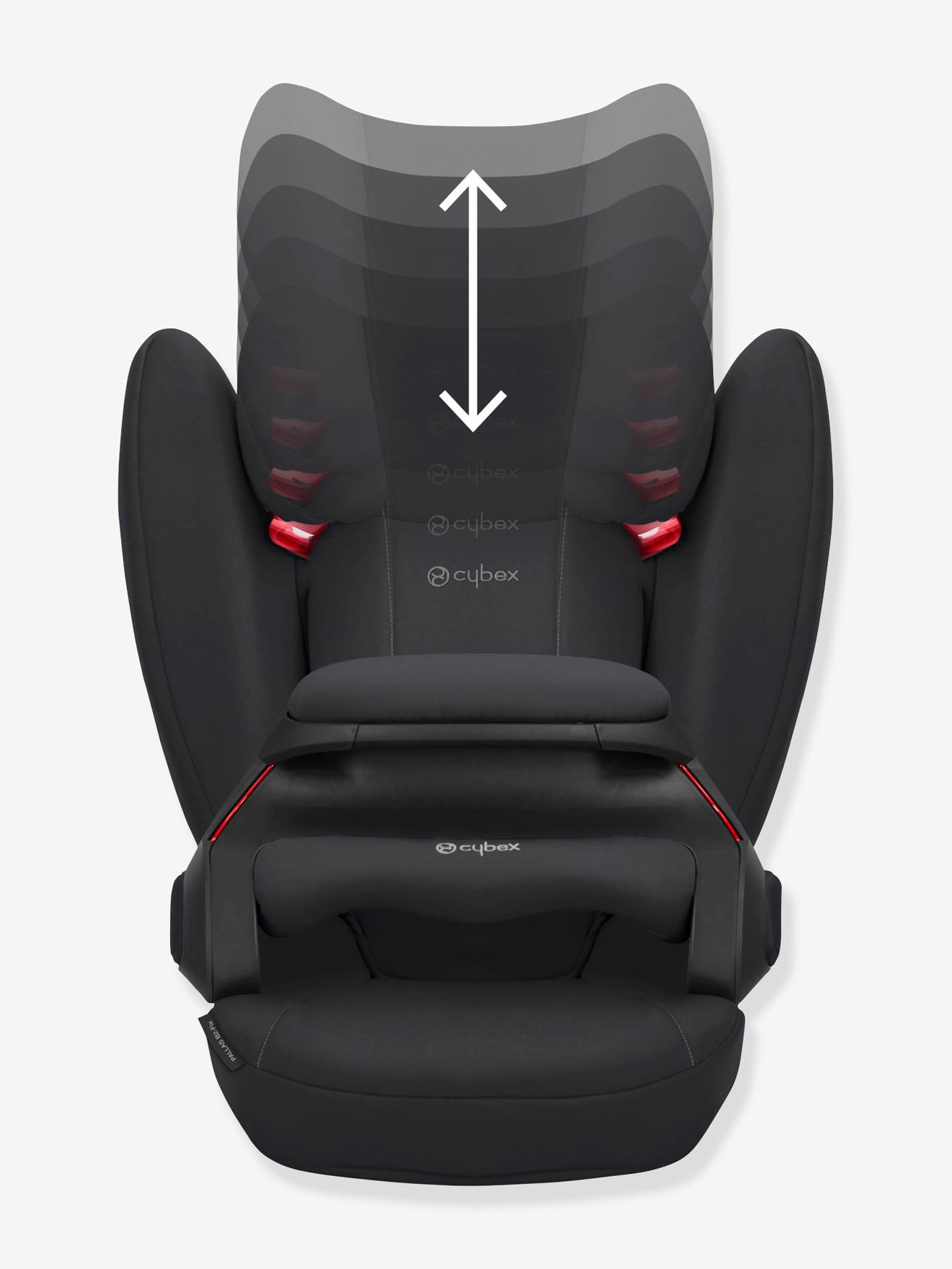 Siège-auto évolutif CYBEX Silver Pallas B2-Fix Isofix groupe 1/2/3 volcano black