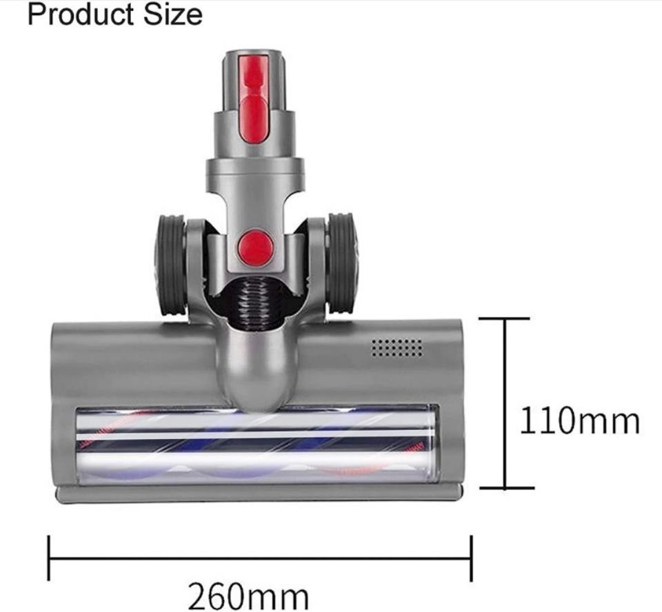 Lamon Staubsaugerdüsen-Set Wischaufsatz für Dyson V7,V8,V10,V11,V15 Staubsauger Direktantrieb, (1-tlg)