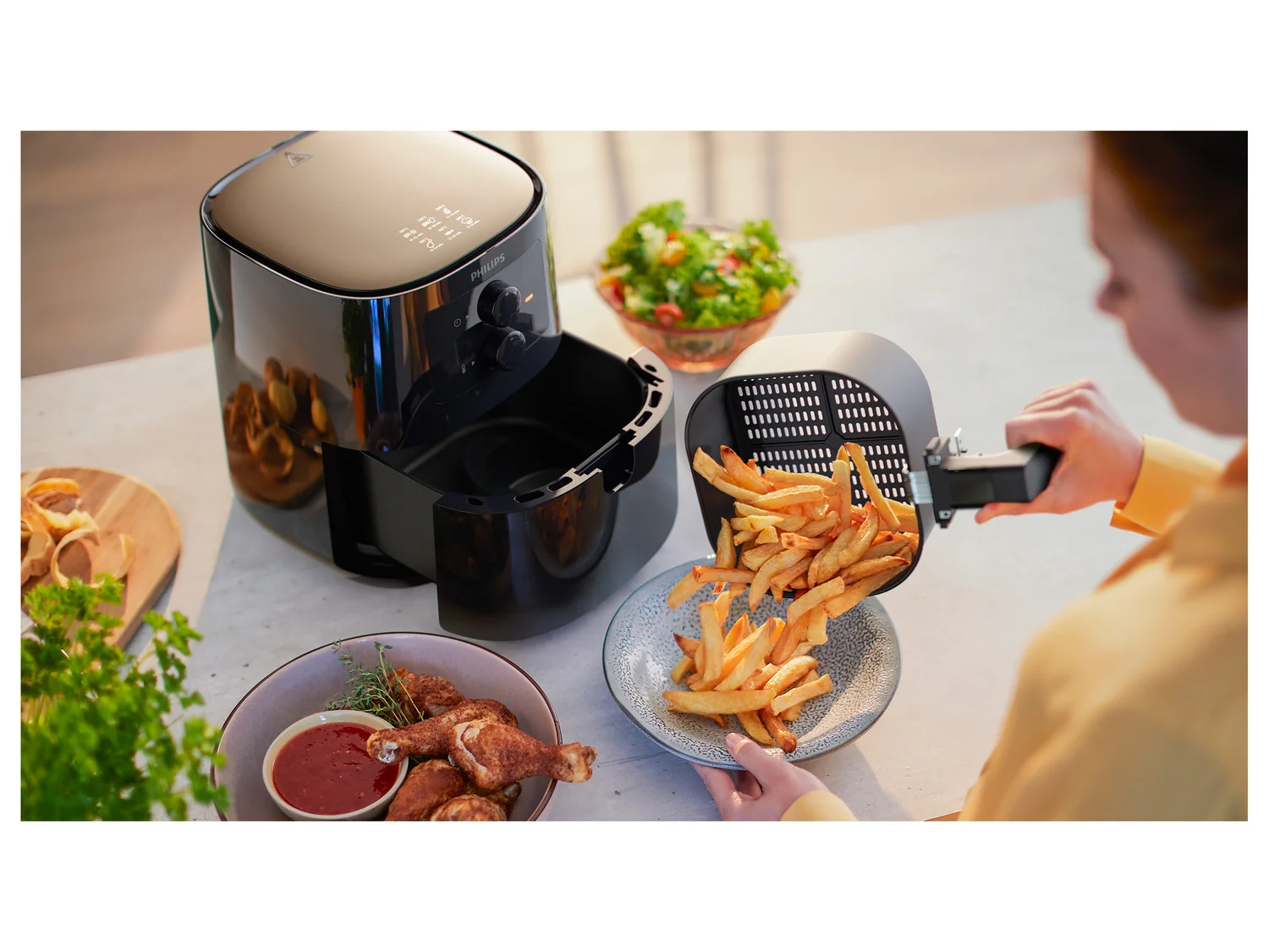 PHILIPS Essential Airfryer Compact »HD9200/90«, 1400 W