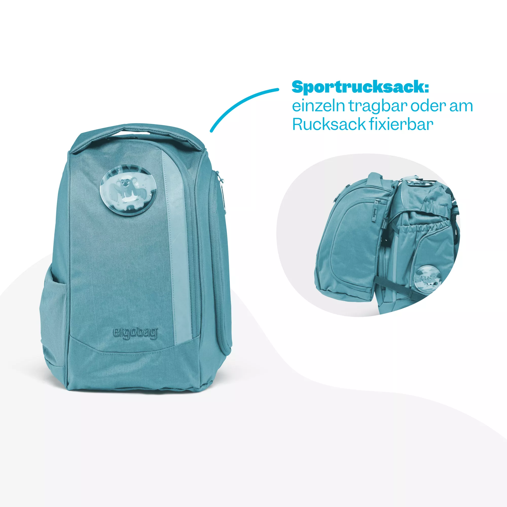 ergobag Schulrucksack-Set UrlaubsfieBär