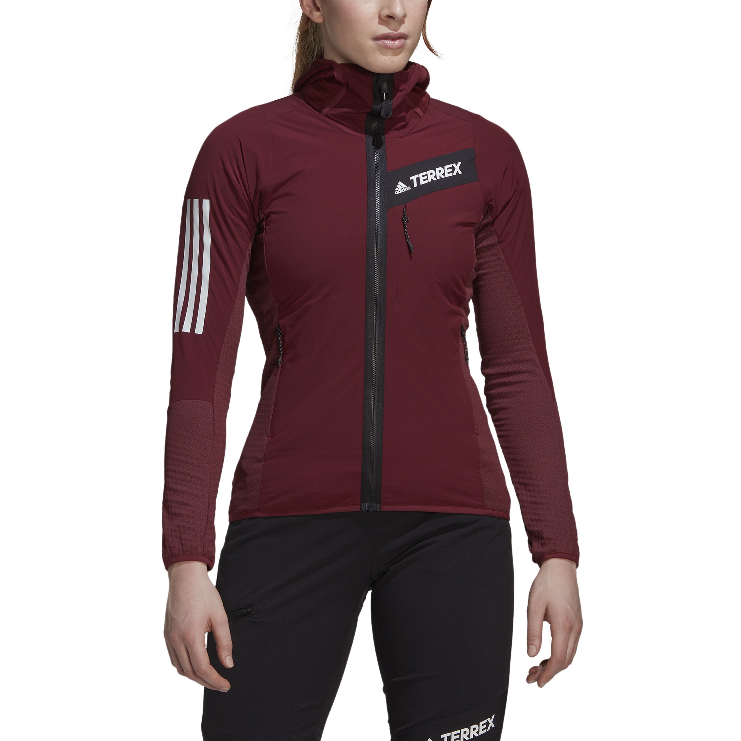 Terrex Flooce Laufjacke Damen - Rot