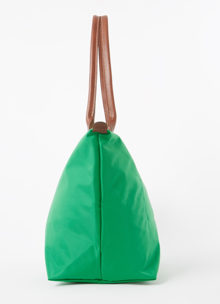 Sac bandoulière Longchamp Le Pliage Original L avec détails en cuir
