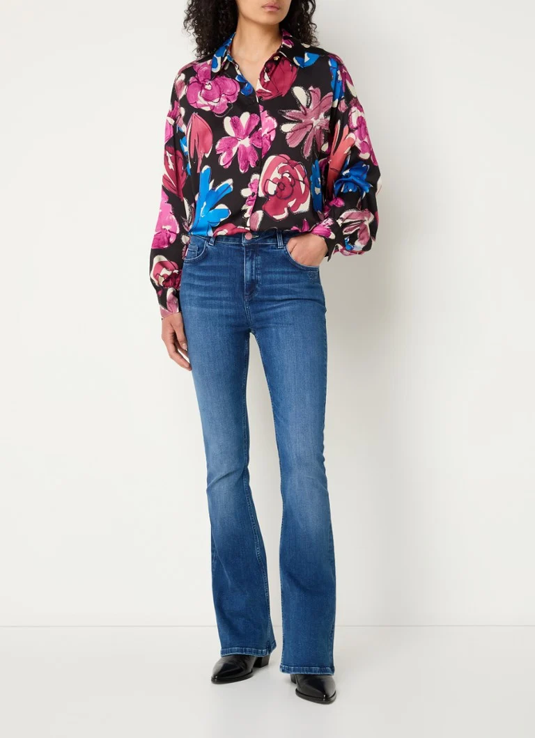 Bluza cu imprimeu floral Fabienne Chapot Gabriel