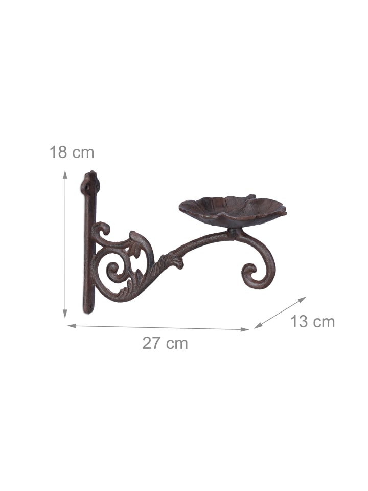 relaxdays Vogeltränke in Braun günstig kaufen onesize