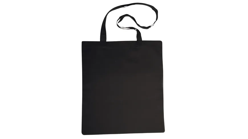 Rayher Baumwoll-Tasche schwarz 38 x 42mm