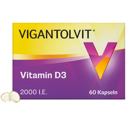 VIGANTOLVIT 2000 I.E. Vitamin D3 Weichkapseln  60 St  Weichkapseln