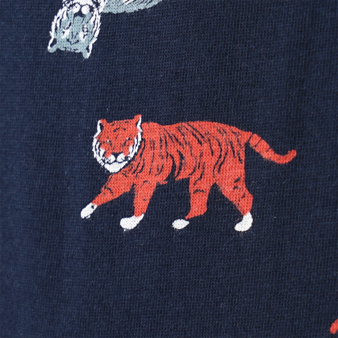 Jungen Langarmshirt mit Tiger-Allover