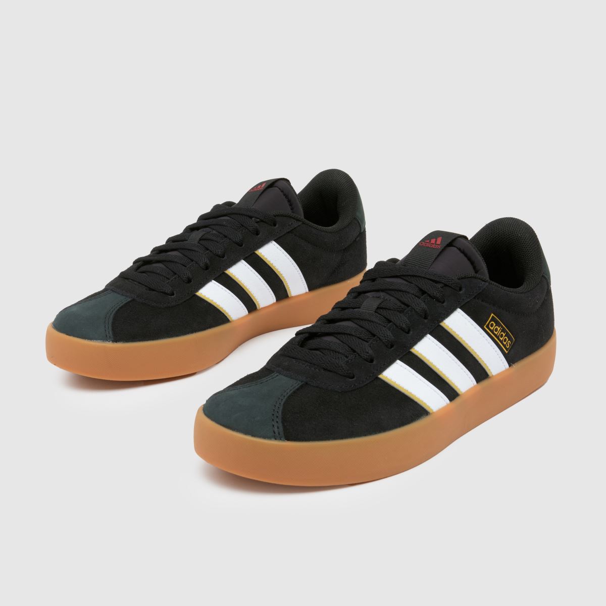 adidas vl court 3.0 superge v črno-beli barvi