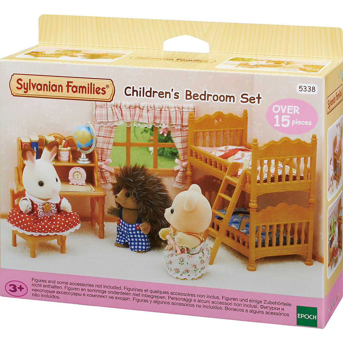 Sylvanian Families Landhaus Kinderzimmer mit Stockbett