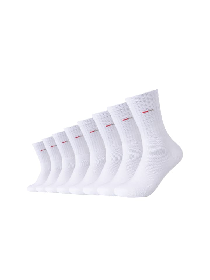 camano Tennissocken 8er Pack classics in Weiß günstig kaufen