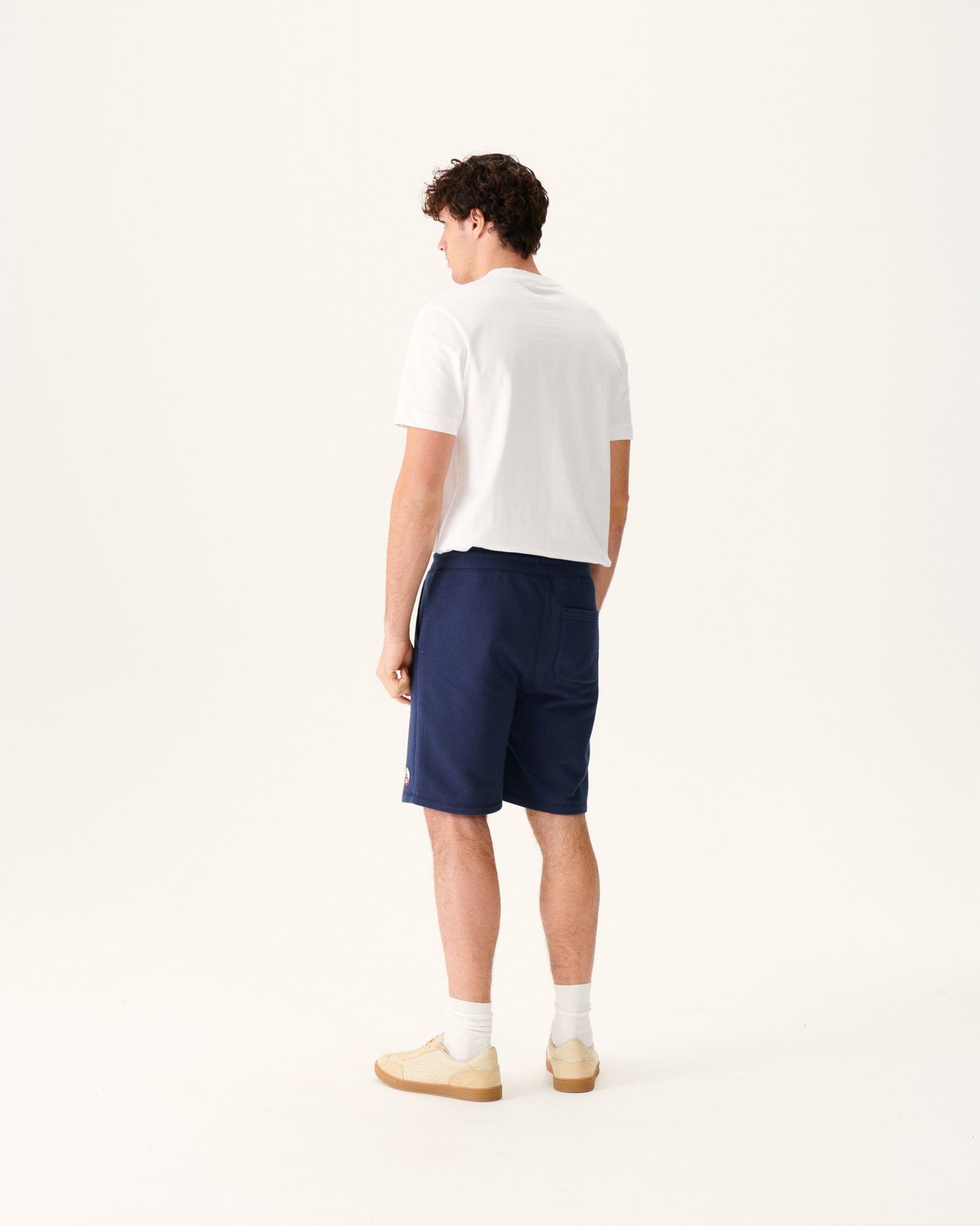 Short homme en coton biologique Marine Medellin