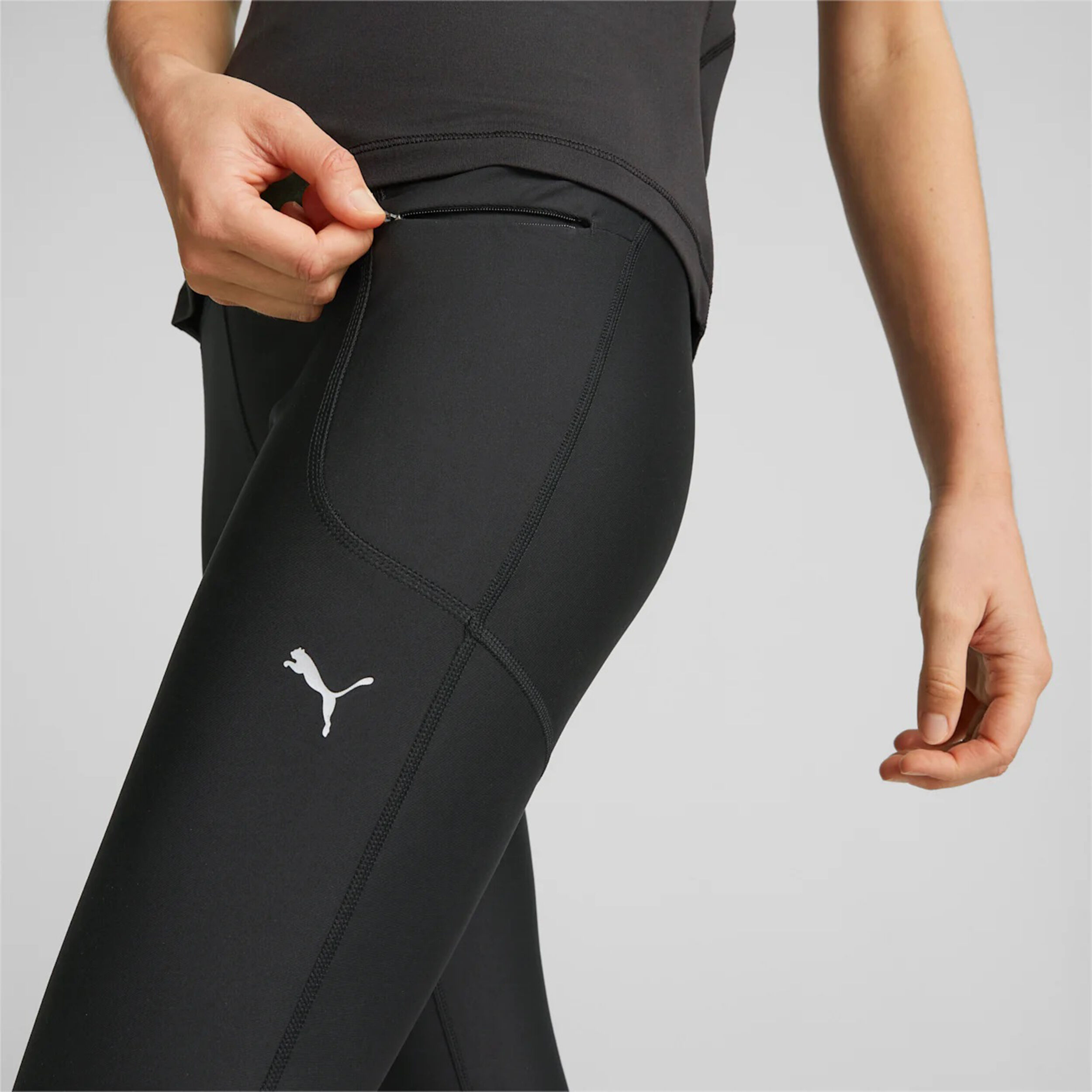 Run Ultraform Highwaist FL Tight Damen - Schwarz