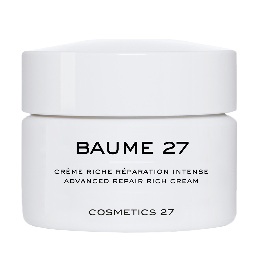 cosmetics 27 Baume 27 – Crème Riche Réparation Intense – Advanced Formula Crème visage