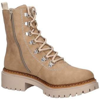 Rieker Schnür Boots in beige