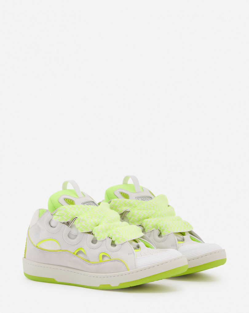 SNEAKERS CURB EN CUIR