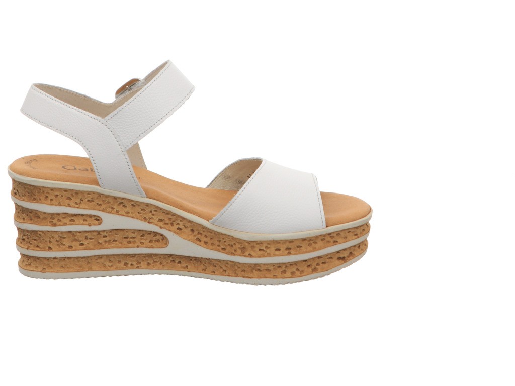 GABOR Klassische Sandalen weiss