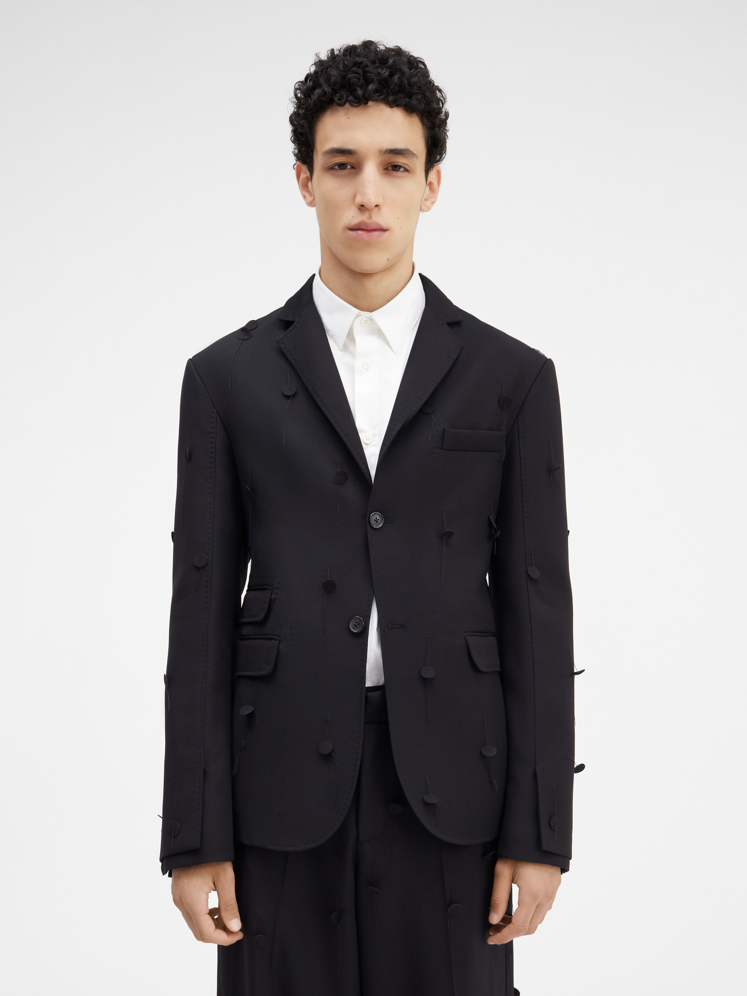 La veste Piccinni brodée
