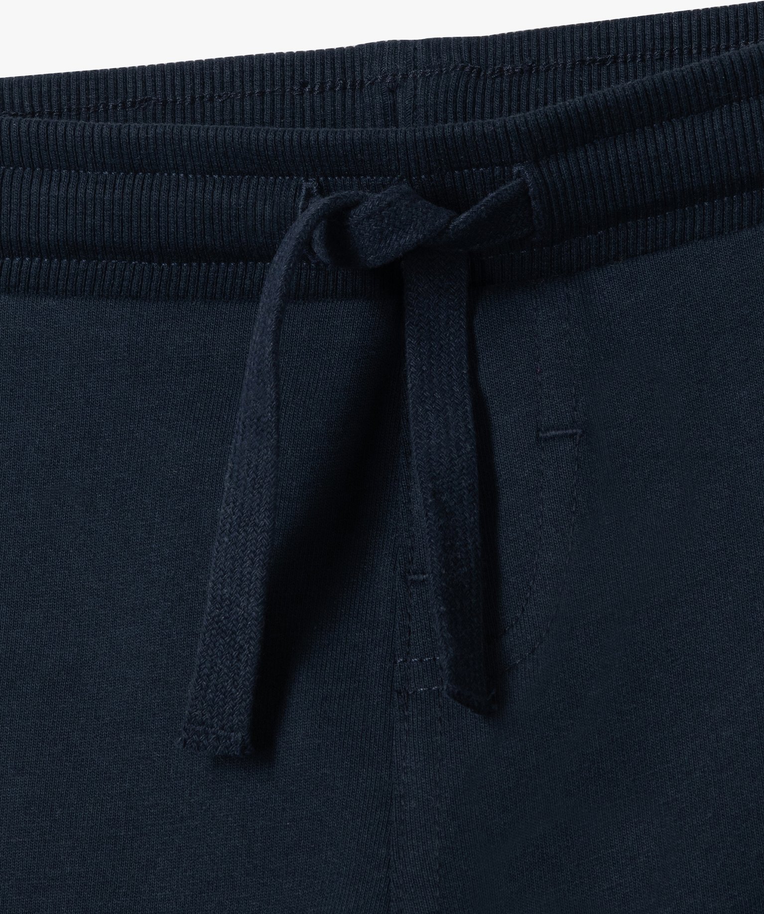 Short bébé Garçon en maille avec ceinture bord-cte marine | GEMO