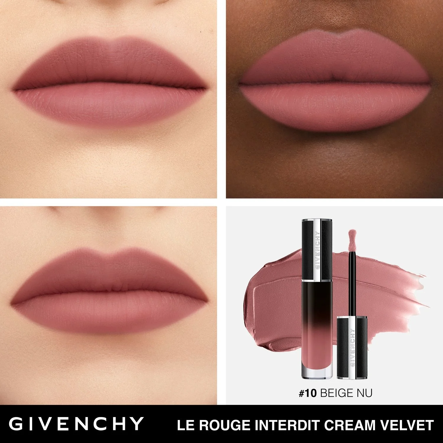 Le Rouge Interdit Cream Velvet Lipstick - Matte Lipstick