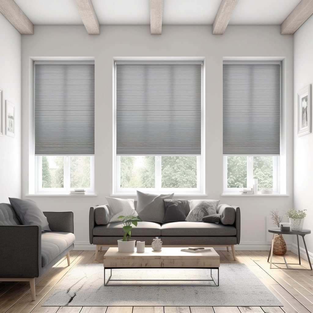 Plissee Klemmfix Rollo lichtdurchlässig und ohne Bohren - für Türen, Fenster, DEEP POWER, freihängend, Klemmfix