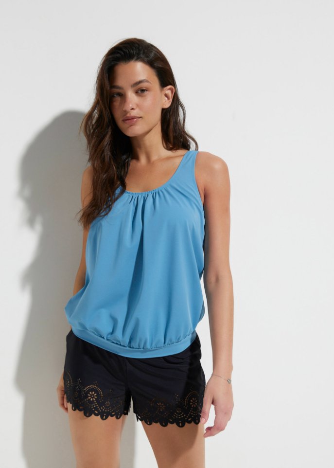 Tankini Oberteil aus recyceltem Polyamid