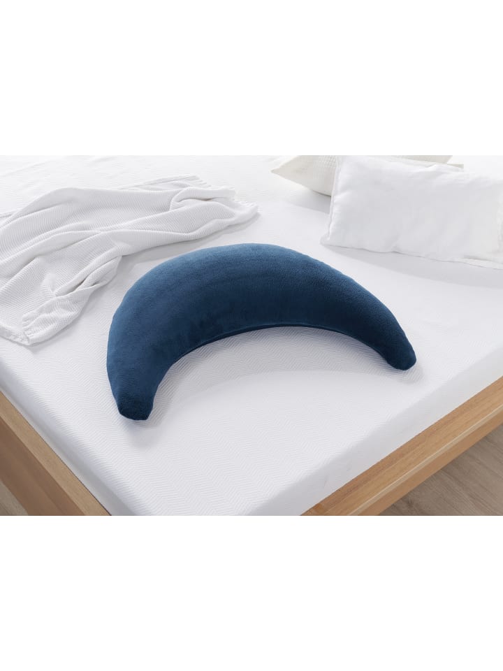 Kinderhaus Blaubär Theraline Plüschmond Stillkissen TOP in Dunkelblau günstig kaufen 135 cm
