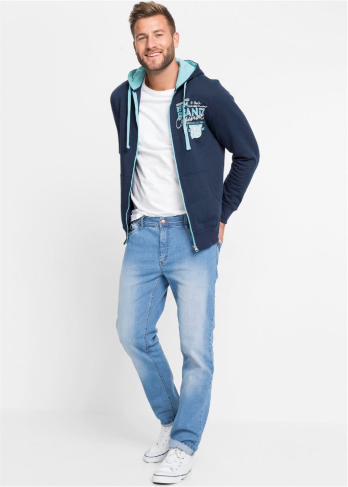 Regular Fit Stretch-Jeans, Straight (2er Pack)