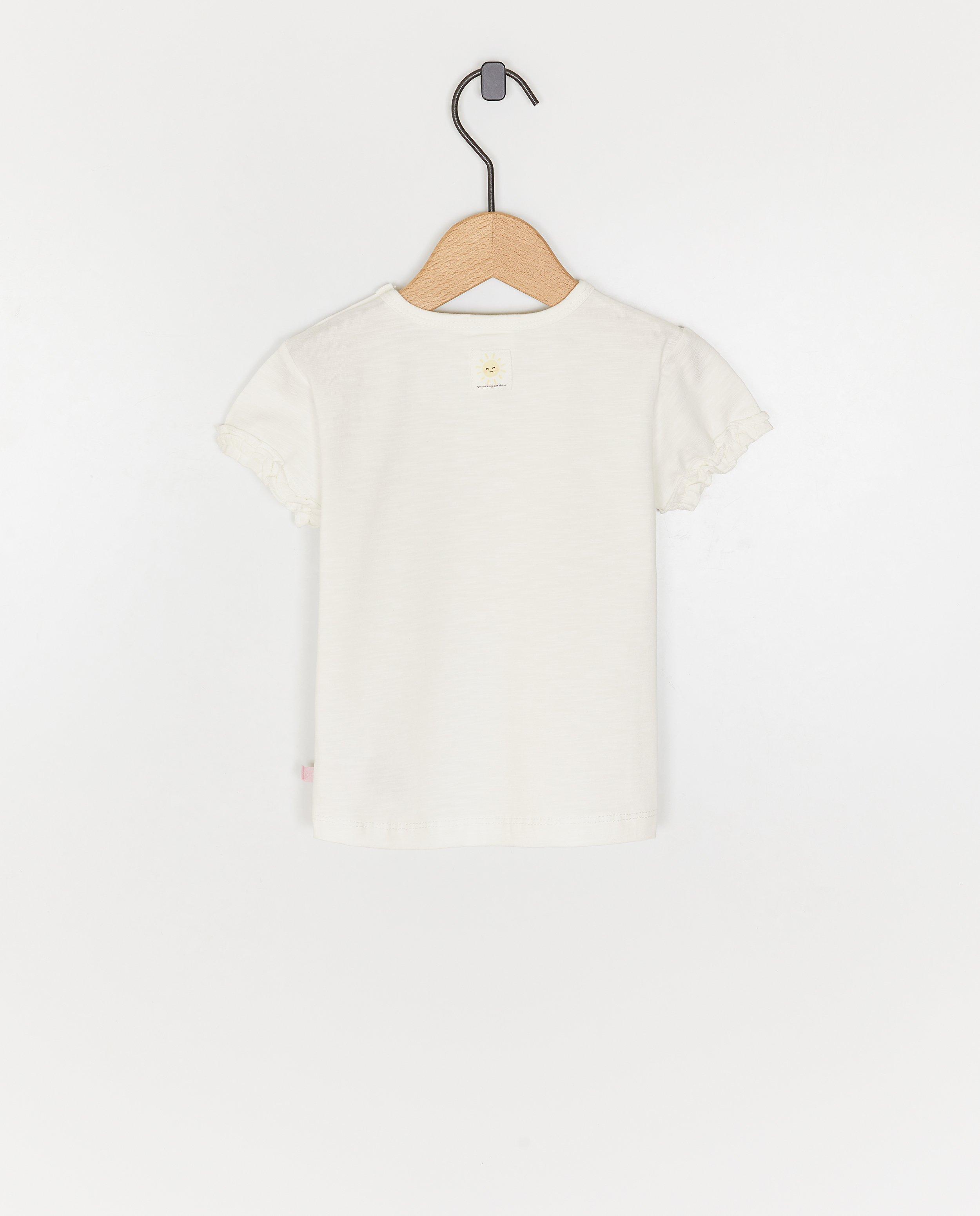 Tricou Feetje cu imprimeu de înghețată alb