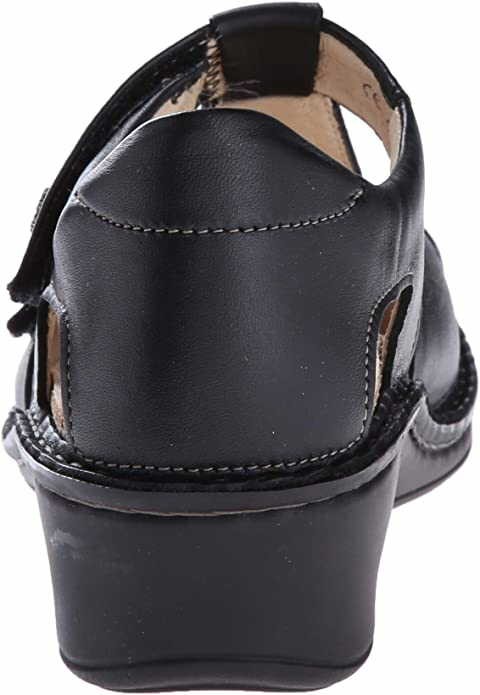 FINN COMFORT Klassische Sandalen schwarz Fünen silber