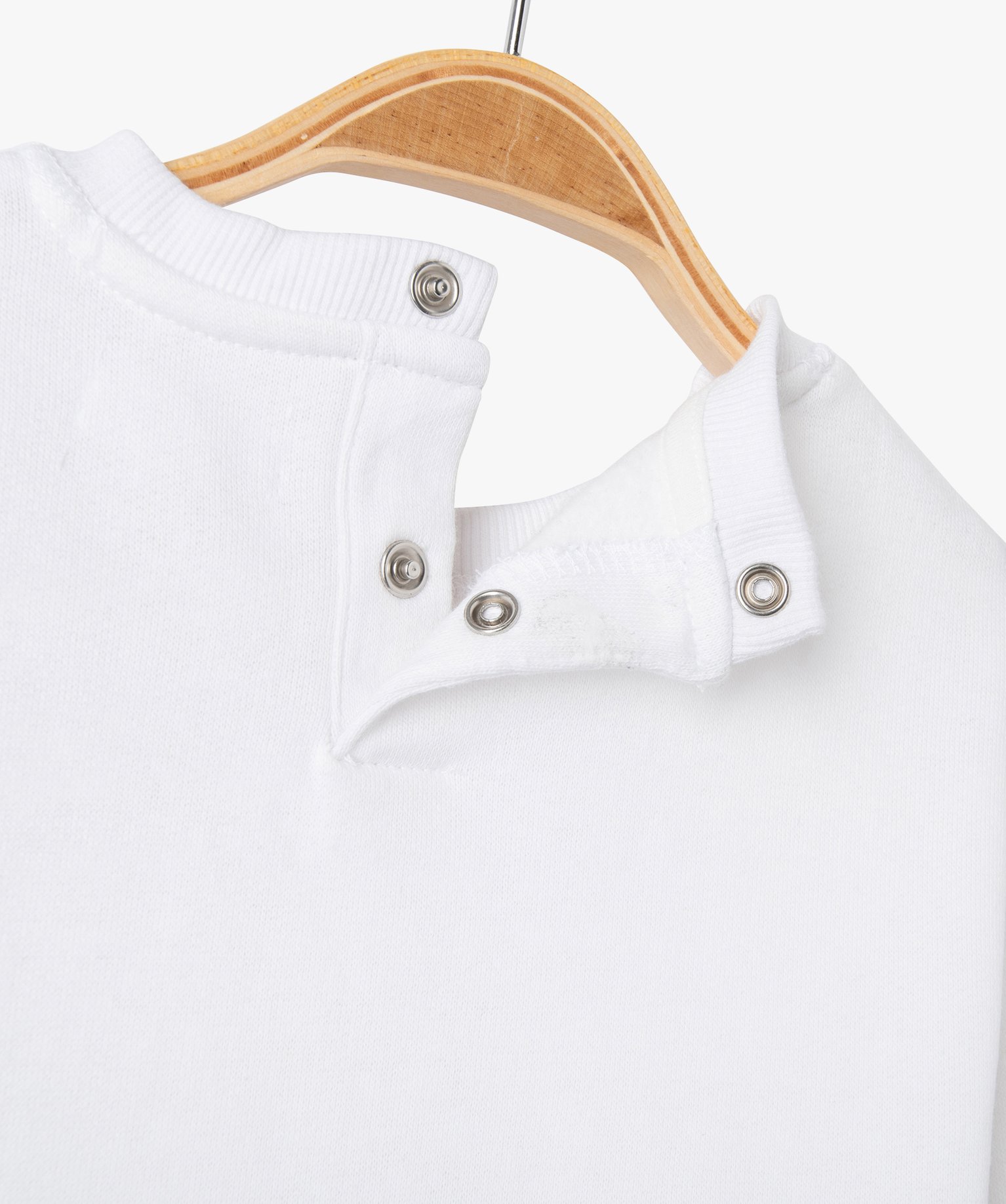 Sweat bébé Garçon en molleton chaud à motifs blanc | GEMO