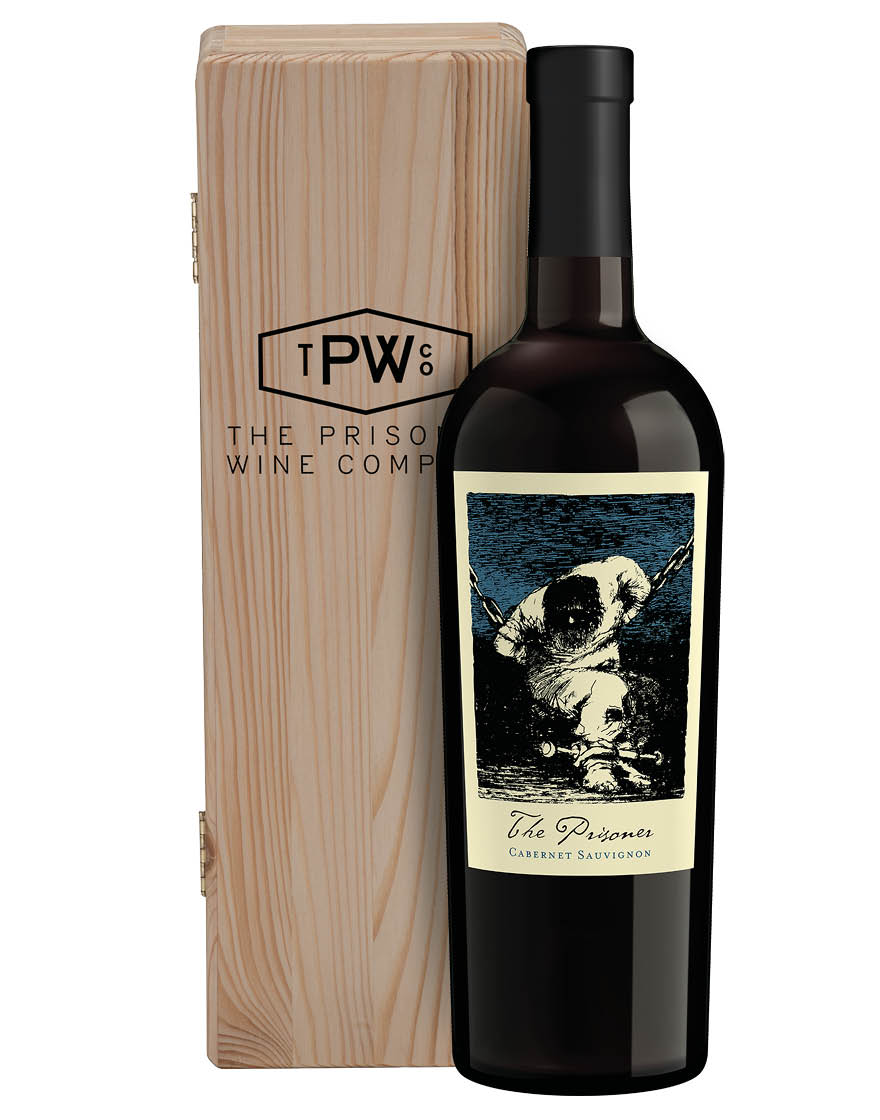 Napa Valley AVA  Cabernet Sauvignon 2019 The Prisoner 0,75 ℓ, Caisse bois