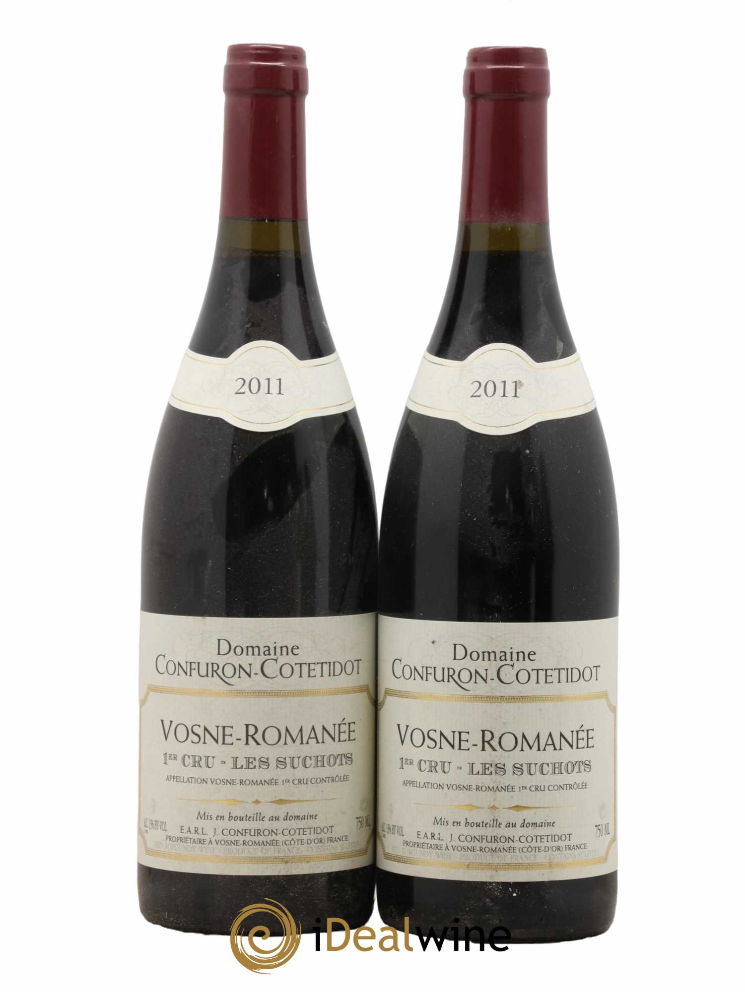 Vosne-Romanée 1er Cru Les Suchots Confuron-Cotetidot  2011 - Lot de 2 Bouteilles
