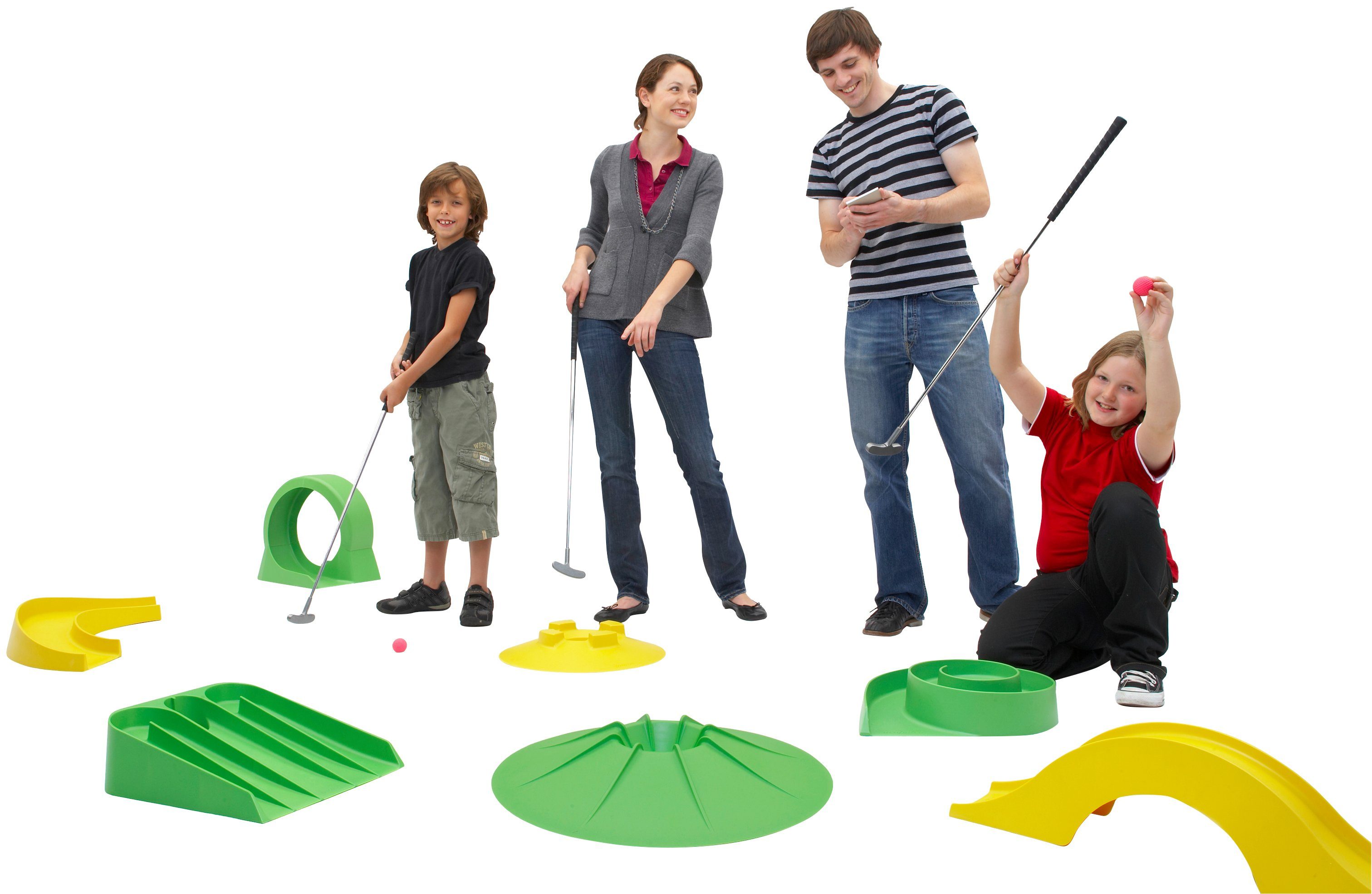myminigolf Minigolf-Set professional, (21-tlg)