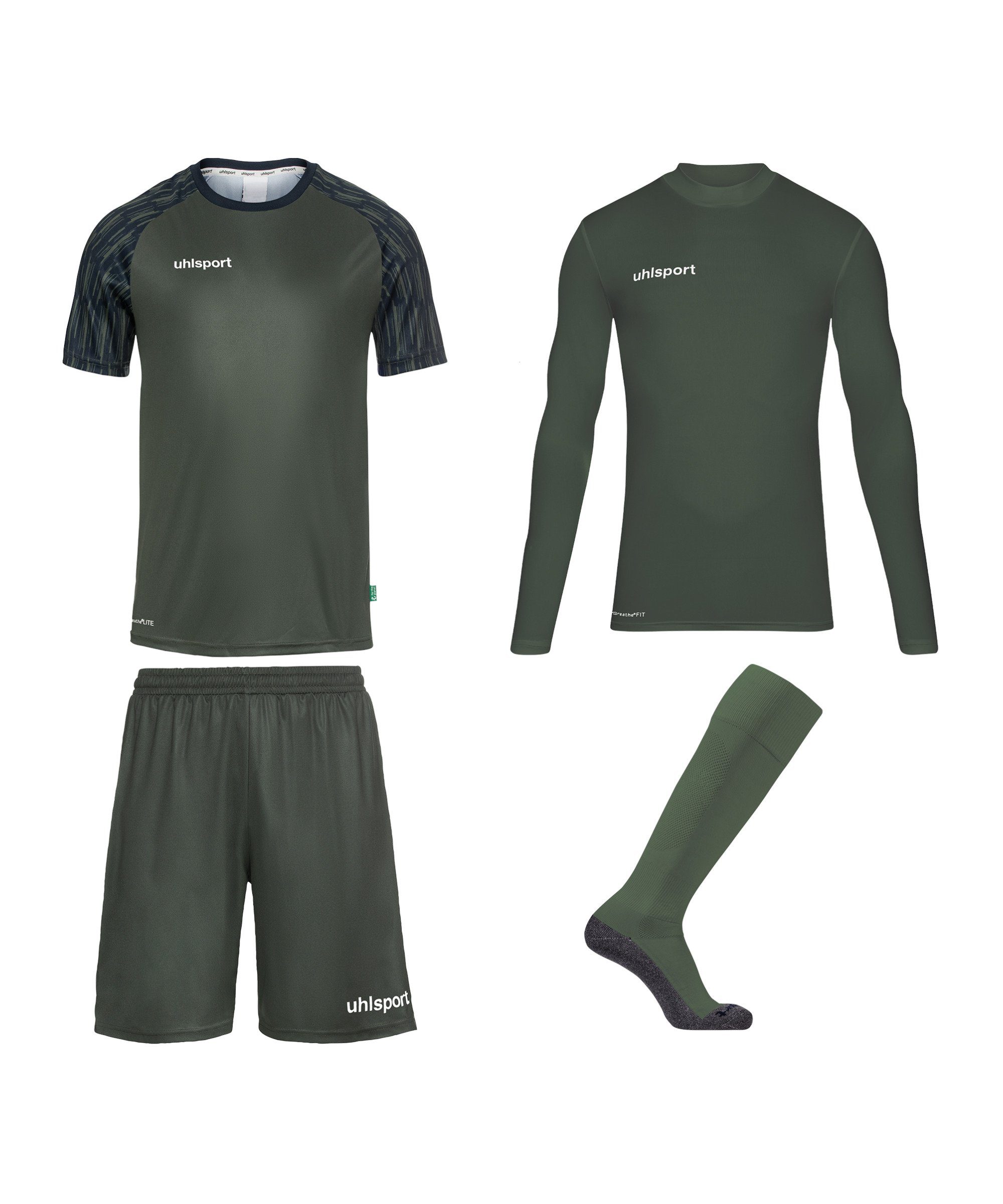 uhlsport Fußballtrikot Reaction Torwartset Kids