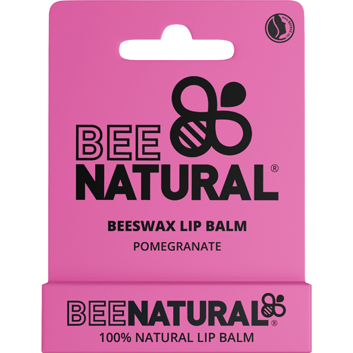 BEE Natural Lip Balm Pomegranate-Granatapfel  4.2 g  Stifte
