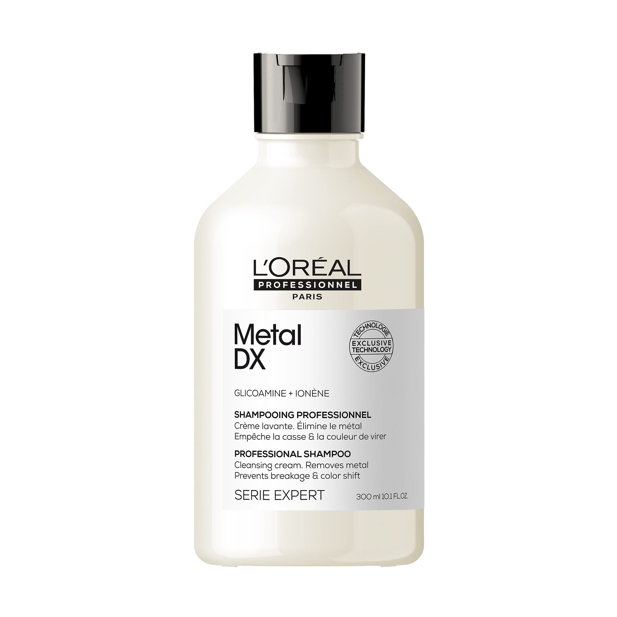 L'Oréal Professionnel Paris Serie Expert Metal DX Shampoo für coloriertes und geschädigtes Haar, langanhaltende Farben & Glanz 300 ml